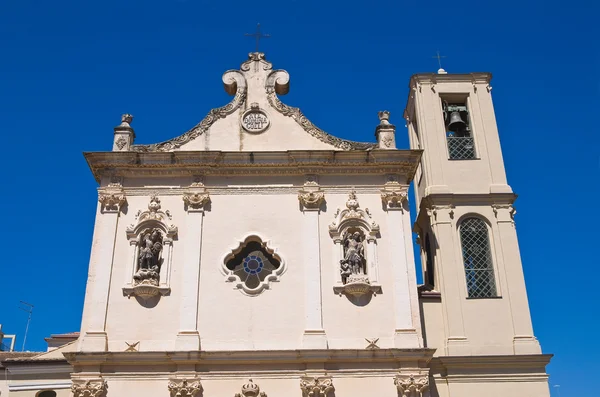 Igreja de Carmine. San Severo. Puglia. Itália . — Fotografia de Stock