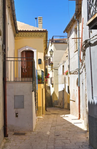 Une ruelle. Acerenza. Basilicate. Italie . — Photo