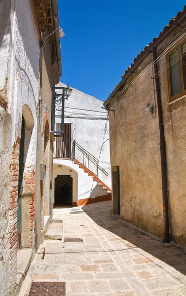 Alleyway. Acerenza. Basilicata. Italy. — Stock Photo, Image