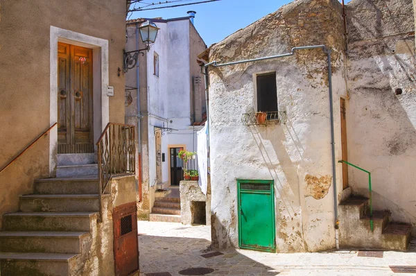 Steegje. Acerenza. Basilicata. Italië. — Stockfoto