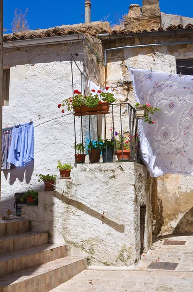 Callejuela. Acerenza. Basilicata. Italia . —  Fotos de Stock