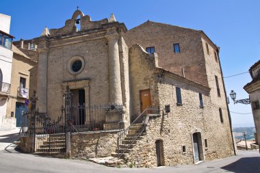 Kilise st. Vincenzo. acerenza. Basilicata. İtalya.