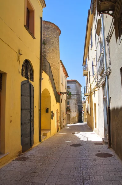 Aleja. Acerenza. Basilicata. Włochy. — Zdjęcie stockowe