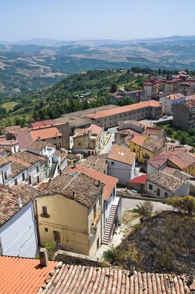 Panoramautsikt över acerenza. Basilicata. Italien. — Stockfoto