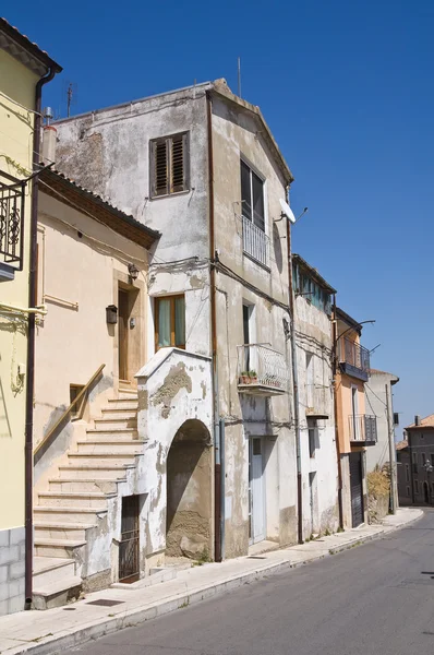 Uličky. ACERENZA. Basilicata. Itálie. — Stock fotografie