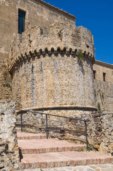 Castelo Suábio de Rocca Imperiale. Calábria. Itália . — Fotografia de Stock