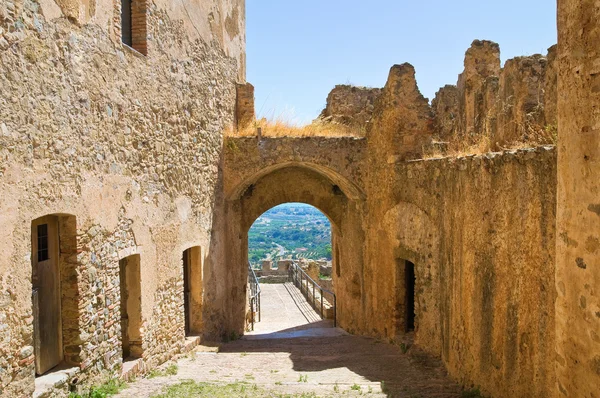 Castelo Suábio de Rocca Imperiale. Calábria. Itália . — Fotografia de Stock