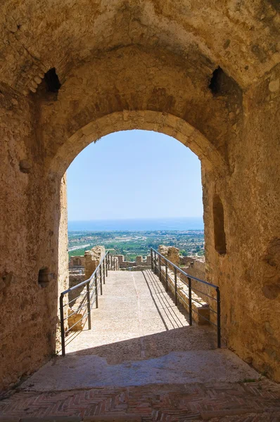 Swabian Castle of Rocca Imperiale. Calabria. Italy. — Stock Photo, Image