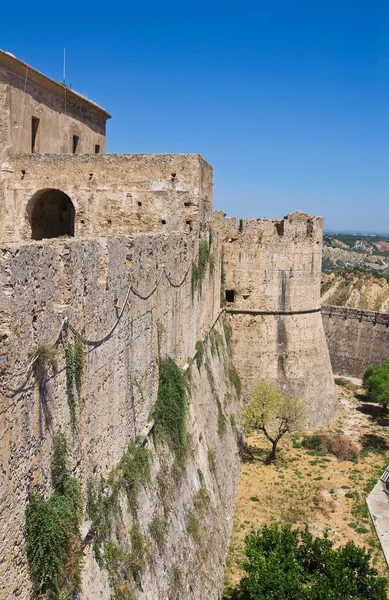 Castillo Swabian de Rocca Imperiale. Calabria. Italia . — Foto de Stock