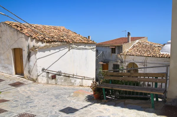 Steegje. Rocca imperiale. Calabria. Italië. — Stockfoto