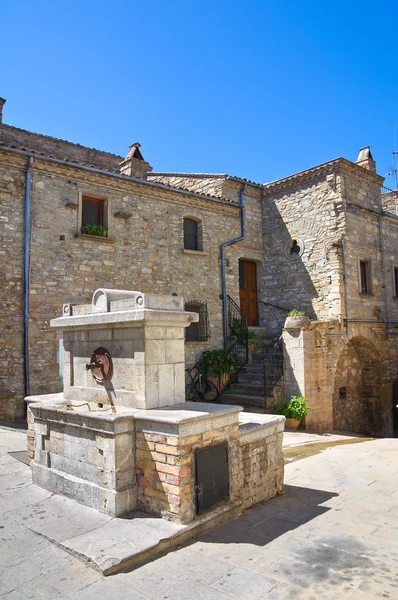 Steegje. Guardia perticara. Basilicata. Italië. — Stockfoto