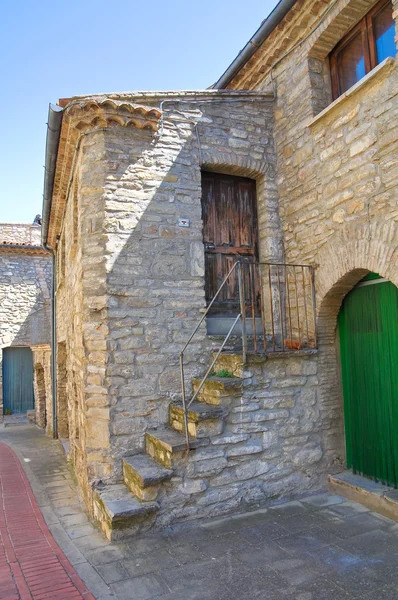 Vicolo. Guardia Perticara. Basilicata. Italia . — Foto Stock