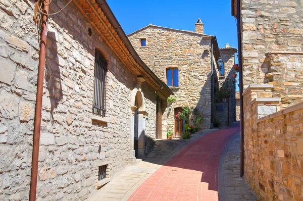 Vicolo. Guardia Perticara. Basilicata. Italia . — Foto Stock