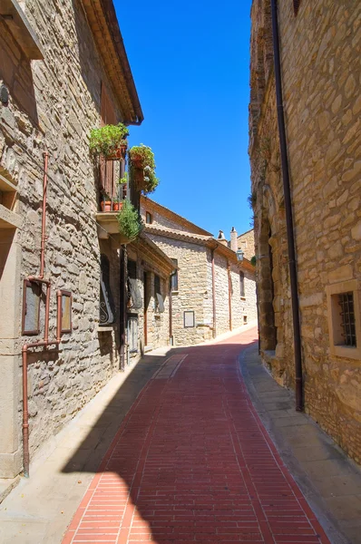 Gasse. guardia perticara. Basilikata. Italien. — Stockfoto