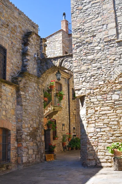 Gasse. guardia perticara. Basilikata. Italien. — Stockfoto