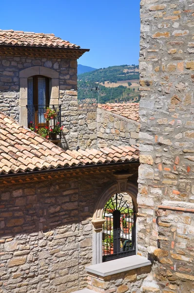 Alleyway. Guardia Perticara. Basilicata. Italy. — Stock Photo, Image