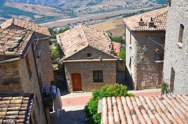 Panoramablick auf guardia perticara. Basilikata. Italien. — Stockfoto