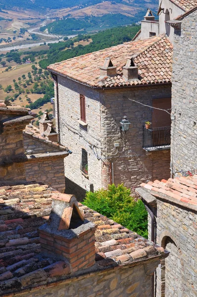 Vista panoramica della Guardia Perticara. Basilicata. Italia . — Foto Stock