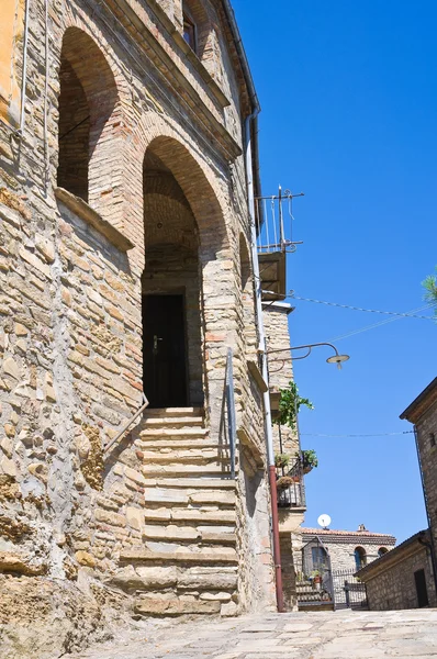 Steegje. Guardia perticara. Basilicata. Italië. — Stockfoto