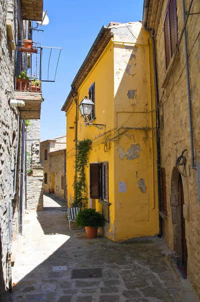 Aleja. Guardia perticara. Basilicata. Włochy. — Zdjęcie stockowe