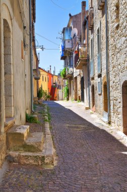 alleyway. PIETRAGALLA. Basilicata. Güney İtalya.