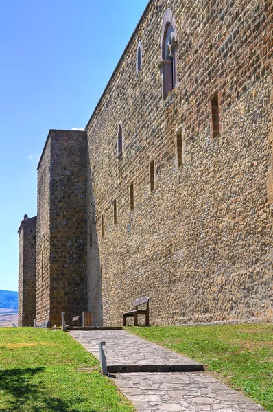 Lagopesole slott. Basilicata. Italien. — Stockfoto