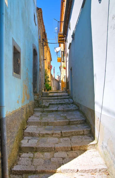 Une ruelle. Pietragalla. Basilicate. Italie du Sud . — Photo
