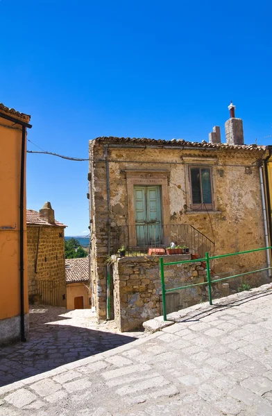 Steegje. Pietragalla. Basilicata. Zuid-Italië. — Stockfoto