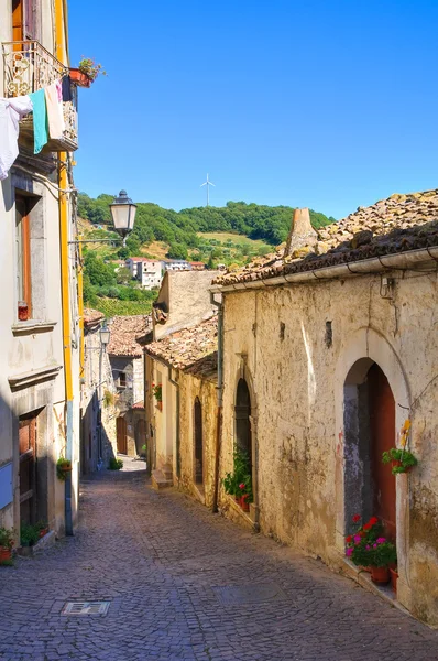 Gasse. cancellara. Basilikata. Italien. — Stockfoto