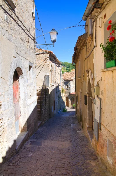 Uličky. Cancellara. Basilicata. Itálie. — Stock fotografie