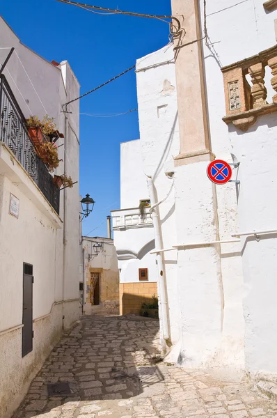 Callejuela. Laterza. Puglia. Italia . — Foto de Stock