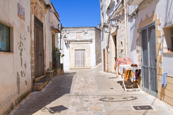 Steegje. Laterza. Puglia. Italië. — Stockfoto