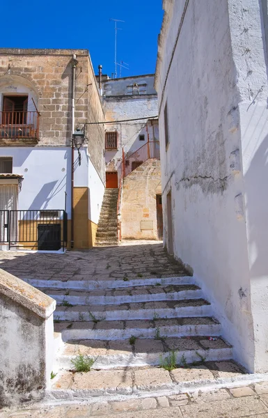 Uličky. Laterza. Puglia. Itálie. — Stock fotografie