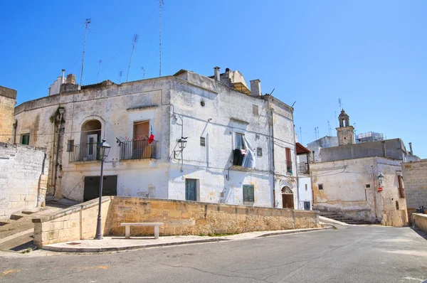 Callejuela. Laterza. Puglia. Italia . — Foto de Stock