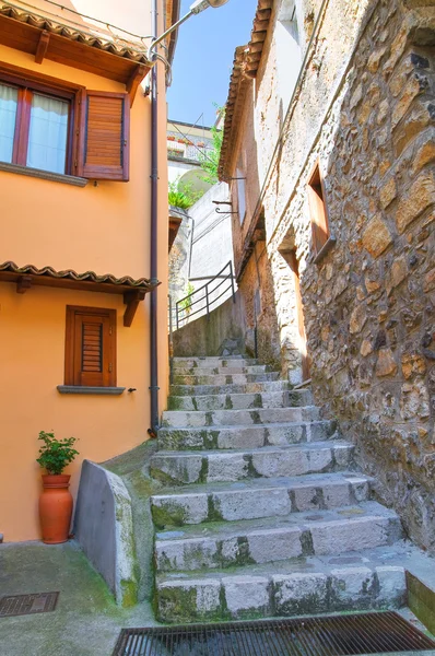 Une ruelle. Viggianello. Basilicate. Italie . — Photo