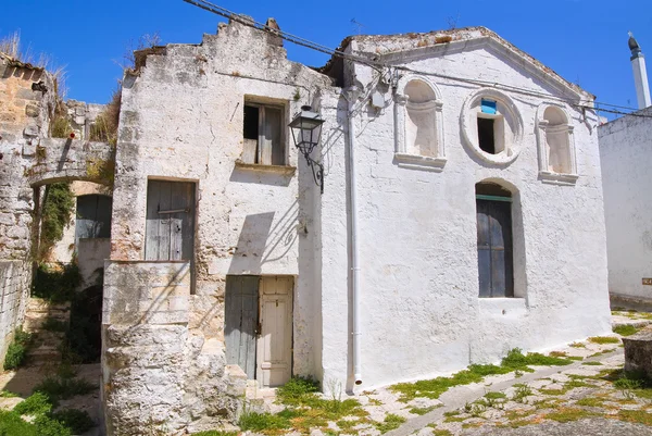 Alleyway. Laterza. Puglia. Italy. — Stock Photo, Image