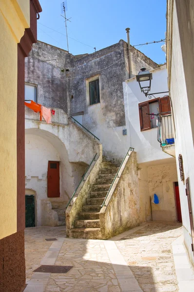 Para o beco. Laterza. Puglia. Itália . — Fotografia de Stock