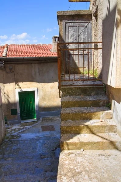 Vicolo. Viggianello. Basilicata. Italia . — Foto Stock