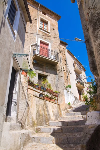 Alleyway. Morano Calabro. Calabria. Italy. — Stock Photo, Image