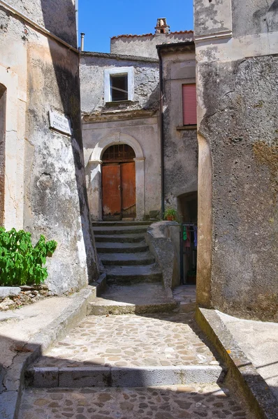 Alleyway. Morano Calabro. Calabria. Italy. — Stock Photo, Image