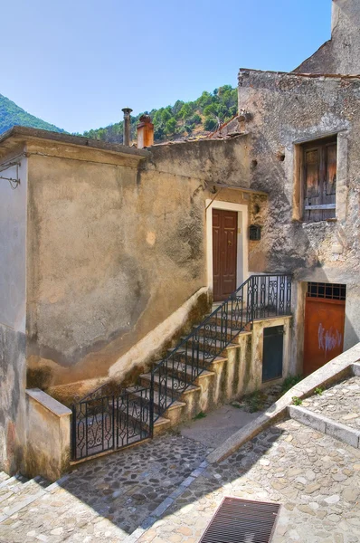 Callejuela. Morano Calabro. Calabria. Italia . — Foto de Stock