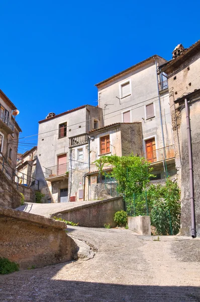 Gasse. morano calabro. Kalabrien. Italien. — Stockfoto