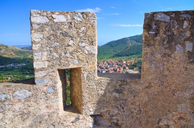 morano calabro Castle. Calabria. İtalya.