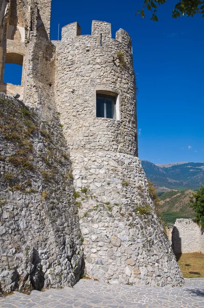 Morano 卡拉夫罗城堡。卡拉布里亚。意大利. — 图库照片