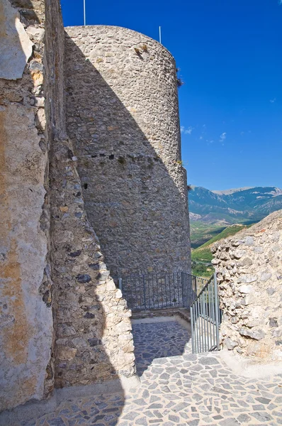 Morano calabro Castle. Calabria. İtalya. — Stok fotoğraf