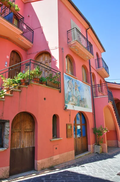 Callejuela. Satriano di Lucania. Italia . —  Fotos de Stock