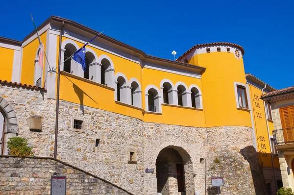 Loreti Sarayı. Satriano di Lucania. İtalya. — Stok fotoğraf