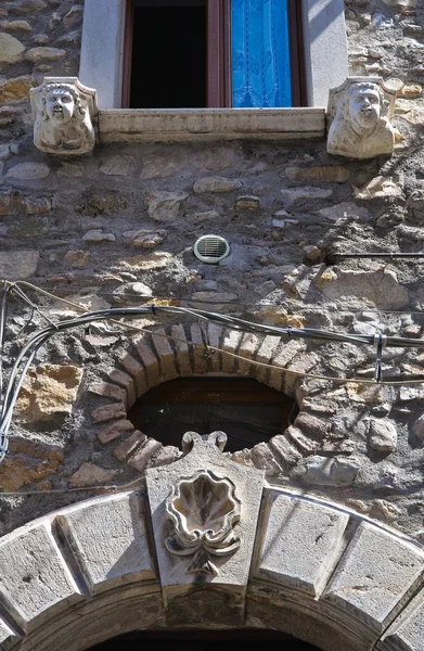 Tarihi Saray. Satriano di Lucania. İtalya. — Stok fotoğraf