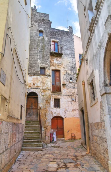 Para o beco. Altamura. Puglia. Itália . — Fotografia de Stock