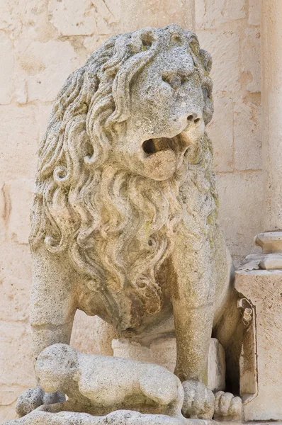 Katedrála Duomo Altamura. Puglia. Jižní Itálie. — Stock fotografie